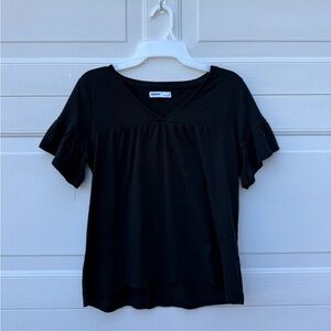 Sonoma Ruffle Sleeve Top✔️